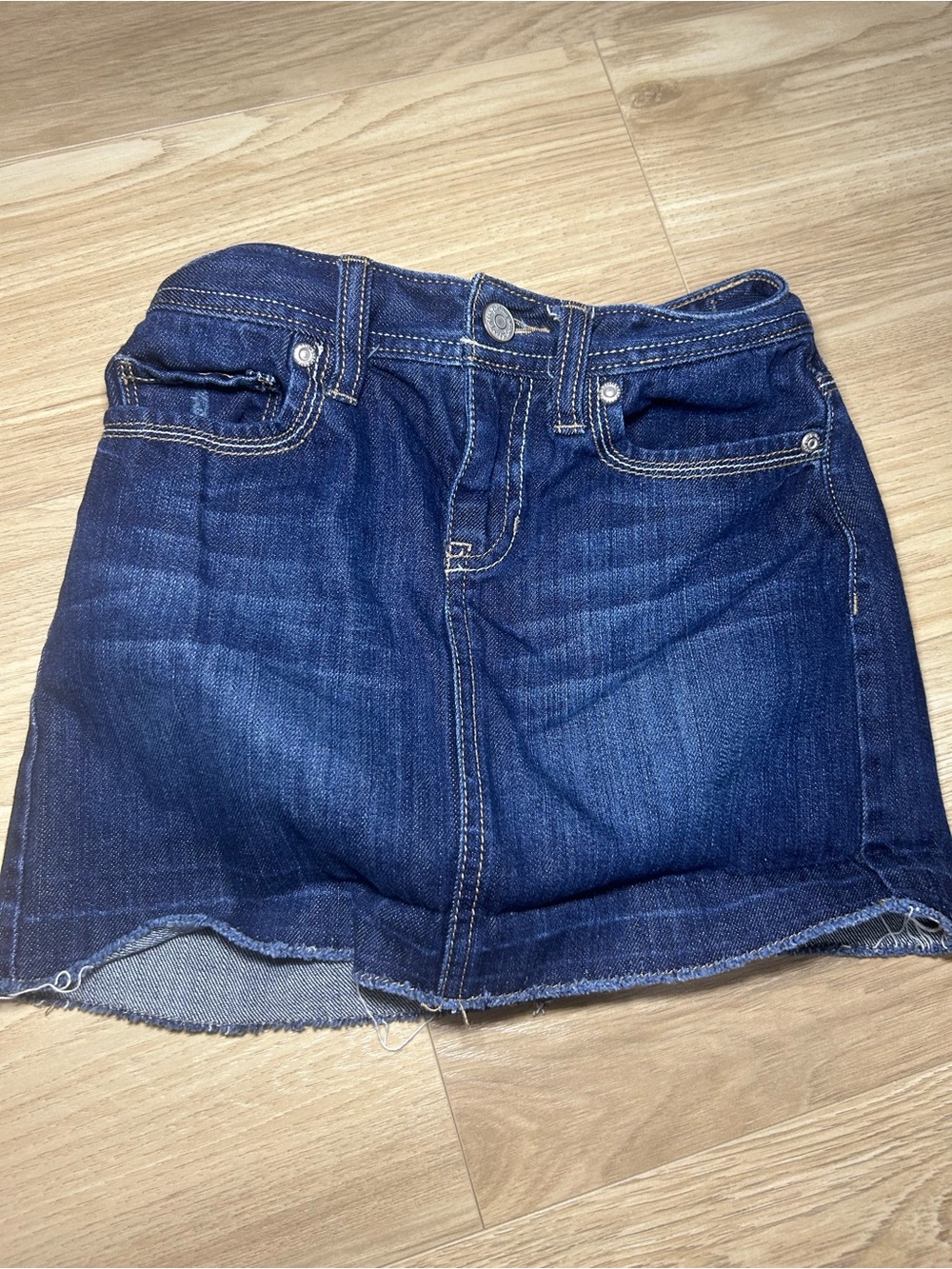 Old Navy Dark Blue Denim Skirt